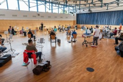 Corona-Probe im Bürgerhaus Ennetach